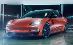 Tesla Model 3 by Signature on Vossen Wheels (CV10) '2019